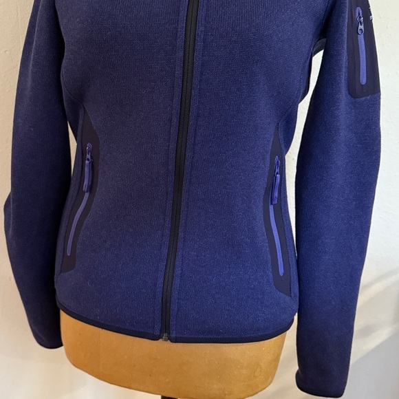 Arc'teryx sz XS Covert Hoodie fleece polar tech Deep Blue Ski Jacket - Picture 4 of 13